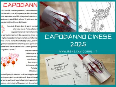 Capodanno cinese 2025 attività scuola primaria