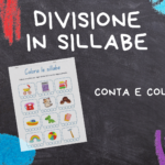 Divisione in sillabe – ritaglia, incolla, disegna e colora!Digitale