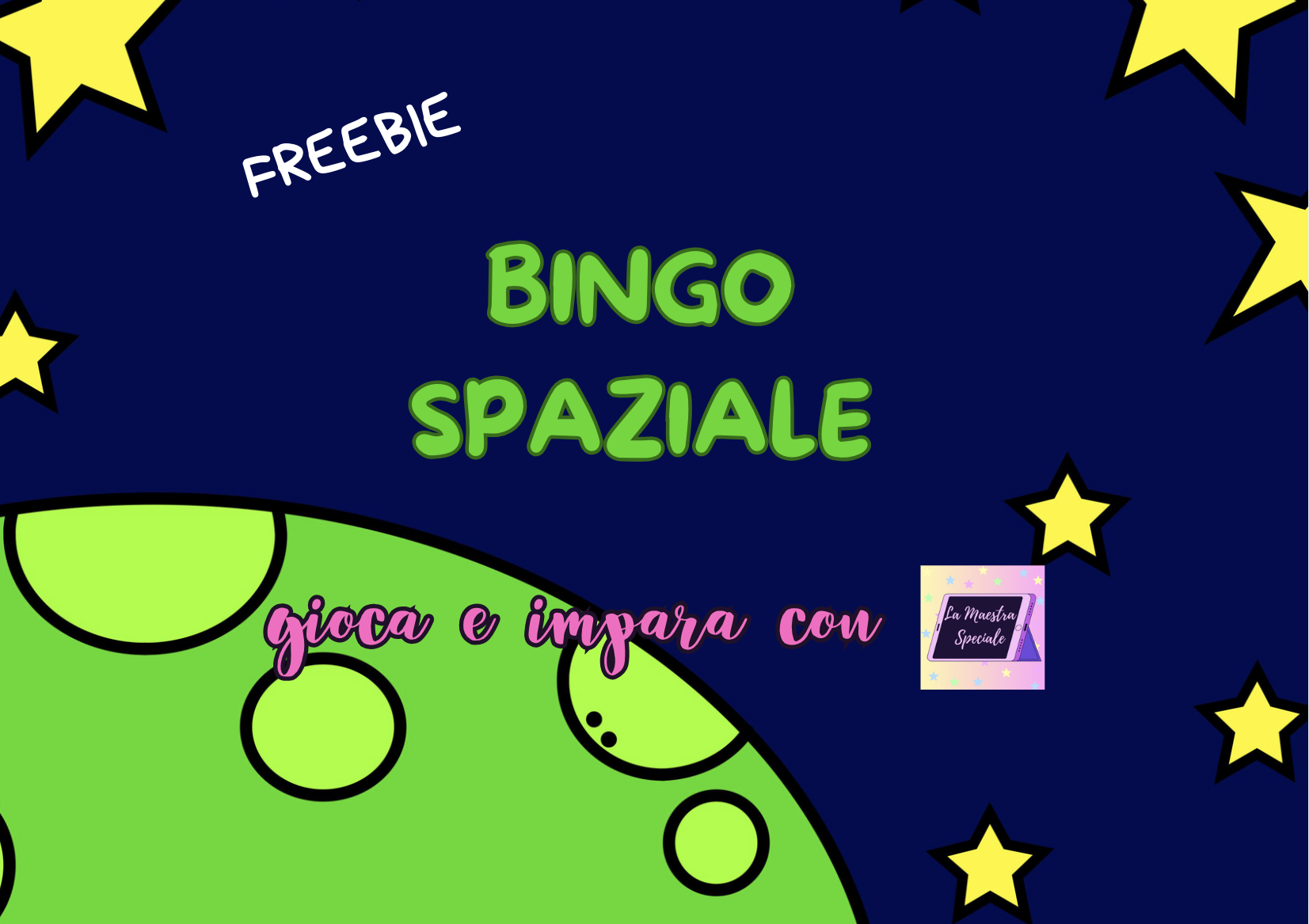 Bingo Spaziale Settimana Mondiale Dello Spazio Edudoro