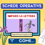 LETTERA E SCHEDE OPERATIVE LETTURA LESSICODigitale