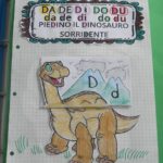 Lettera D di Dante il DinosauroDigitale