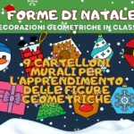 Orientamento nello spazio a tema Natale. Dove si trova? Destra, sinistra, in alto, in basso, sopra e sotto.Digitale