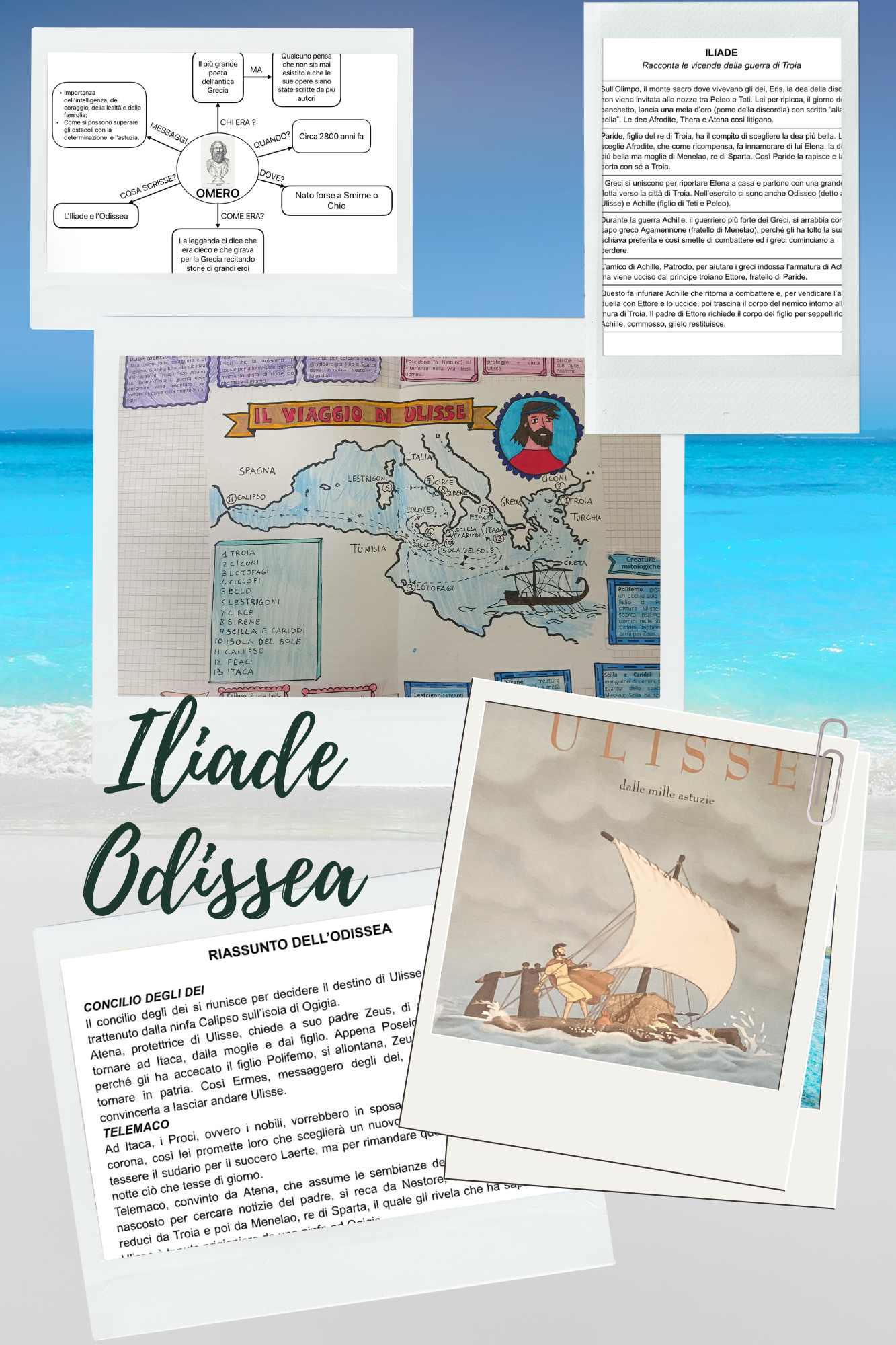 tappe del viaggio di ulisse cartina