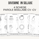 DIVISIONE in SILLABE: BISILLABE CV – CCVDigitale