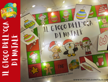 Gioco dell'oca di Natale@playandlearnitalia2