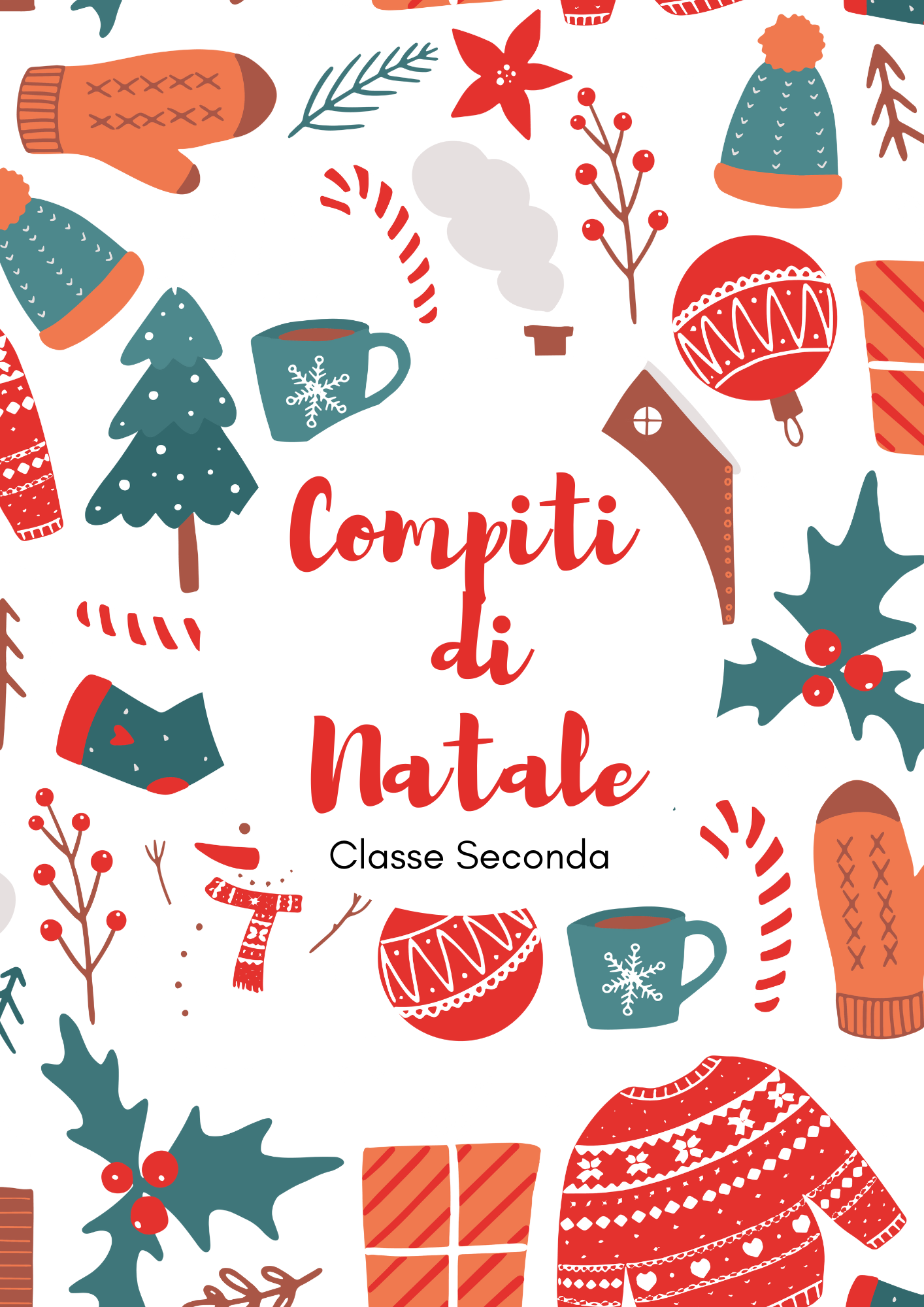 dettati di natale classe seconda