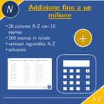 Aritmetica fino a 10.000 | matematica | 26 colonneDigitale