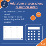 MATEMATICA IN 2 SCHEDE (MAGGIORE/MINORE – CRESCENTE/DECRESCENTE)Digitale