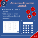 Divisione di frazioni positive e negative | matematica | 26 colonneDigitale