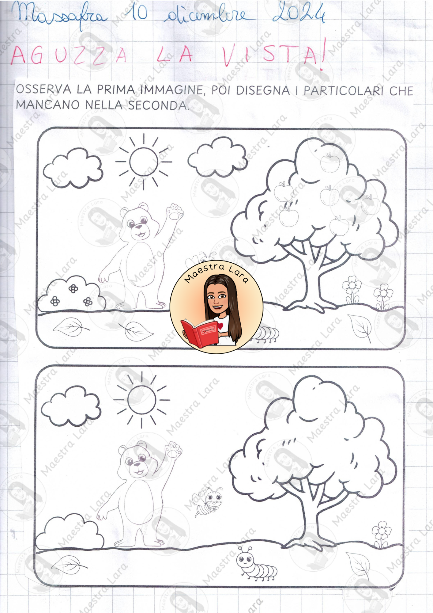 I cinque sensi la vista • Edudoro