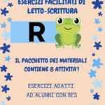 Consonante S- Esercizi facilitati di letto-scritturaDigitale