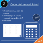 Cubo dei numeri naturali | matematica | 26 colonneDigitale