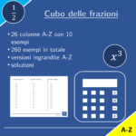 Cubo dei numeri decimali | matematica | 26 colonneDigitale