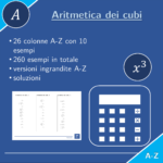 Cubo di frazioni positive e negative | matematica | 26 colonneDigitale