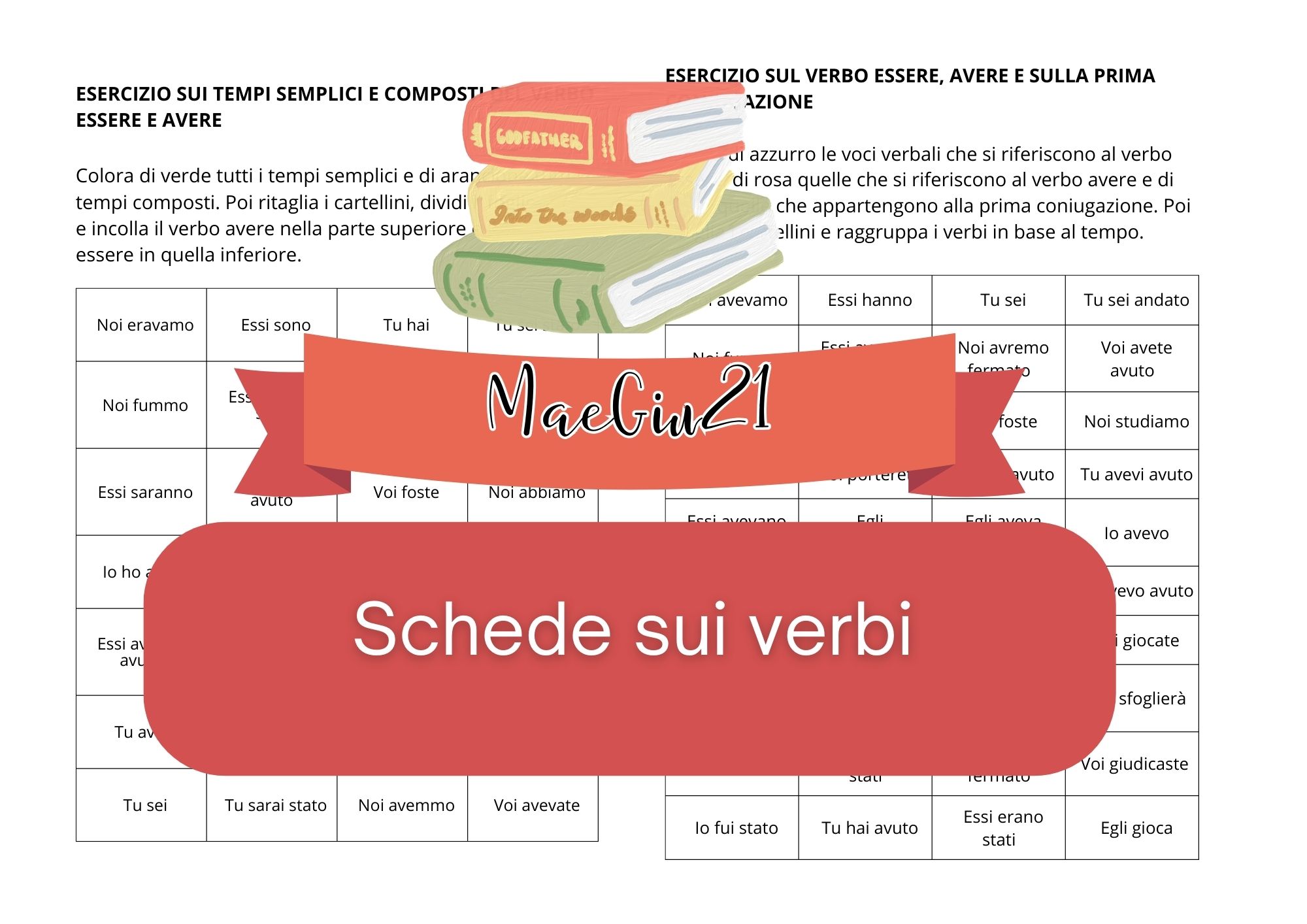 Schede verbi • Edudoro