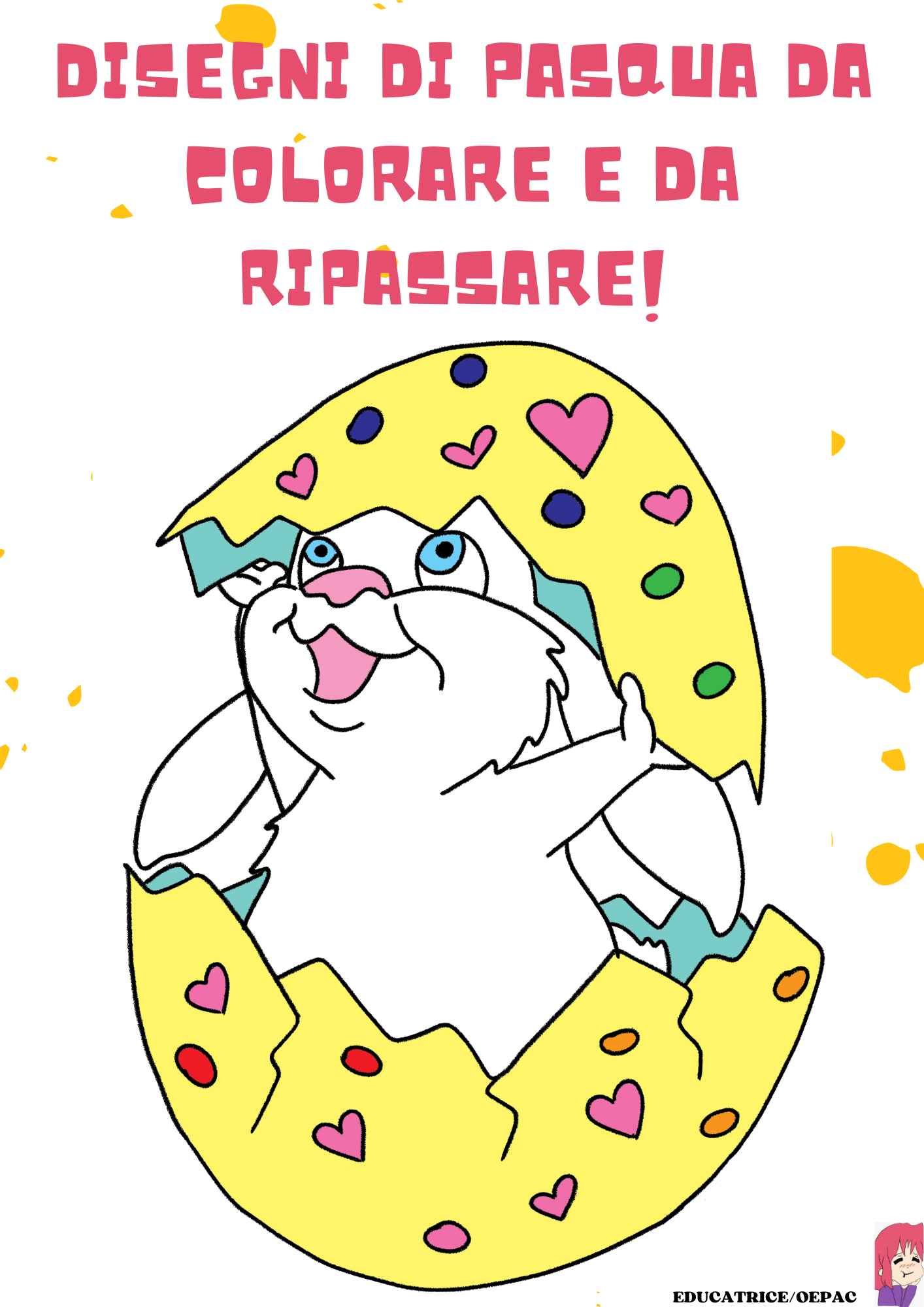 disegni da stampare per pasqua