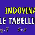 Cruviverba delle tabelline e delle doppieDigitale