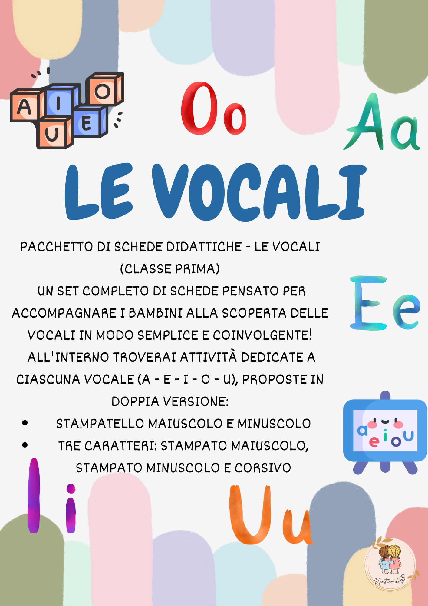 giochi con le vocali classe prima