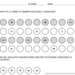 Prova di matematica – Numeri entro il 50 (personalizzata per DSA)Digitale