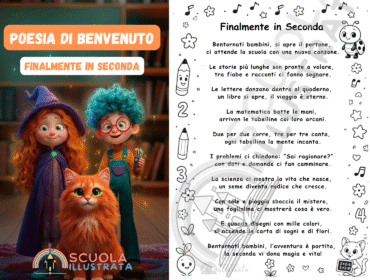 poesia di benvenuto finalmente in seconda