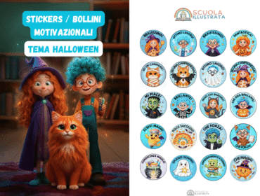 sticker motivazionali halloween
