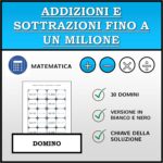 Domino – Moltiplicazioni per numero a due cifre | Attività MatematicaDigitale