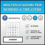 Domino – Moltiplicazioni per numero a due cifre | Attività MatematicaDigitale