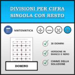 Domino – Divisioni per numero a due cifre | Attività MatematicaDigitale