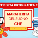 MARGHERITA DEL SUONO CHI – difficoltà ortograficheDigitale