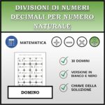 Domino – Moltiplicazioni e divisioni per 10, 100 e 1000 | Attività MatematicaDigitale