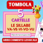 SILLABE ZA ZE ZI ZO ZU – TOMBOLA PAROLE – CLASSI PRIMA E SECONDA – ANCHE PER NAI E BESDigitale