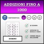 Domino | Sottrazioni fino a 1000 | Attività MatematicaDigitale