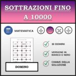 Domino | Addizioni fino a 10000 | Attività MatematicaDigitale