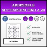 Domino | Addizioni fino a 100 | Attività MatematicaDigitale