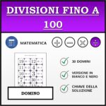 Domino | Moltiplicazioni e divisioni fino a 100 | Attività MatematicaDigitale