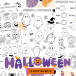 Storie in corsivo con domande di comprensione a tema HalloweenDigitale
