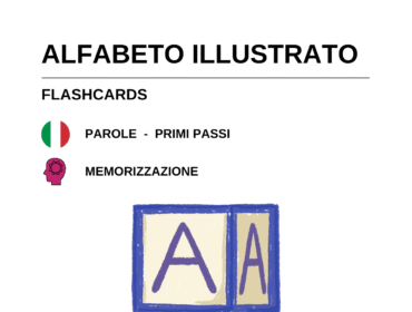Immagini e parole - Flashcard dell'alfabeto