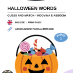 Halloween Words, Guess and Match / Inglese Beginner Parte 2Digitale
