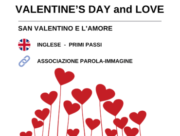 Schede didattiche di inglese sull'amore e San Valentino