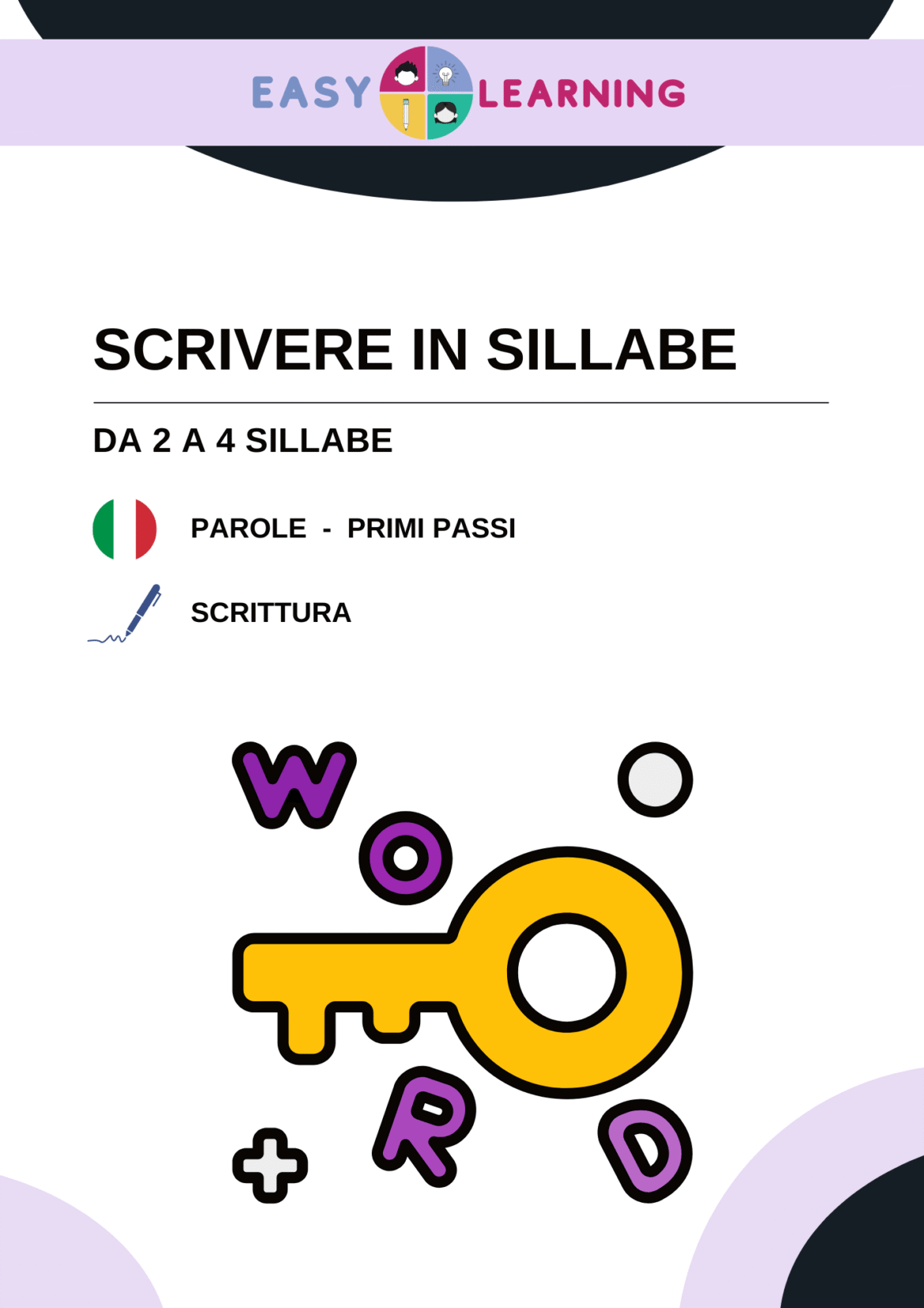 Impara a Scrivere con le Sillabe / Italiano