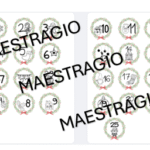 Tombola e Memory di Natale da colorareDigitale