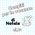 Compiti per le vacanze natalizie italiano- classe 1Digitale