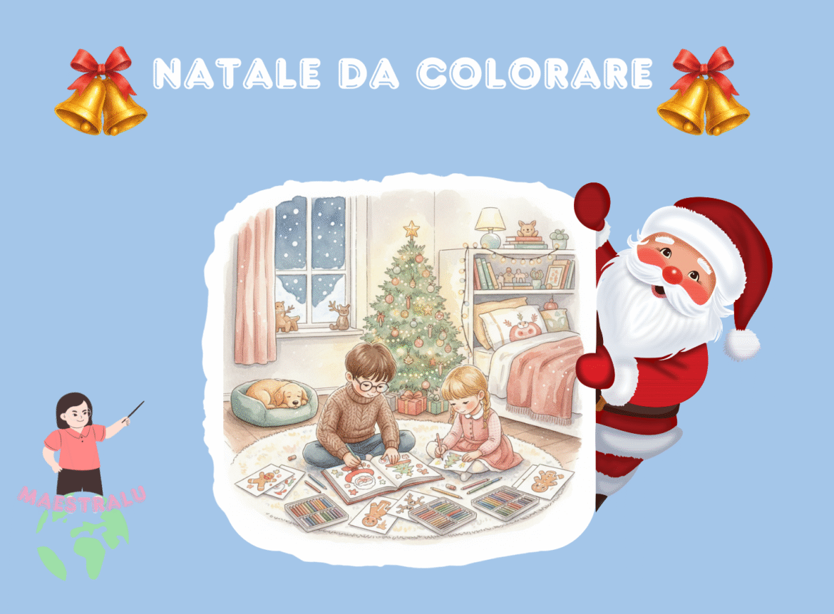 disegni di natale dacolorare
