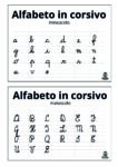 Alfabeto corsivo maiuscolo e minuscoloDigitale