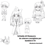 Scheda di Pantalone da colorareDigitale