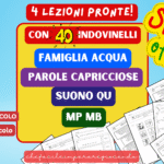 SUONI MP MB – DETTATO DI PAROLE CON INDOVINELLI – DIFFICOLTÀ ORTOGRAFICHEDigitale