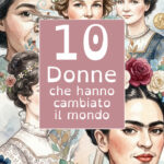 Festa della donna – Grandi donne nella scienza-cartellone e segnalibriDigitale