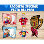💙 Biglietto Pop‑Up a Cuore – Festa del PapàDigitale