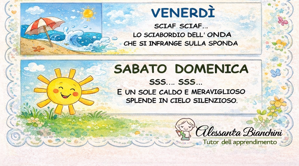 I giorni della settimana