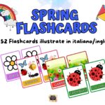 🌸🦋Spring Flashcards: Kit 52 Schede di Pregrafismo e Alfabeto Inglese🌸🦋Digitale